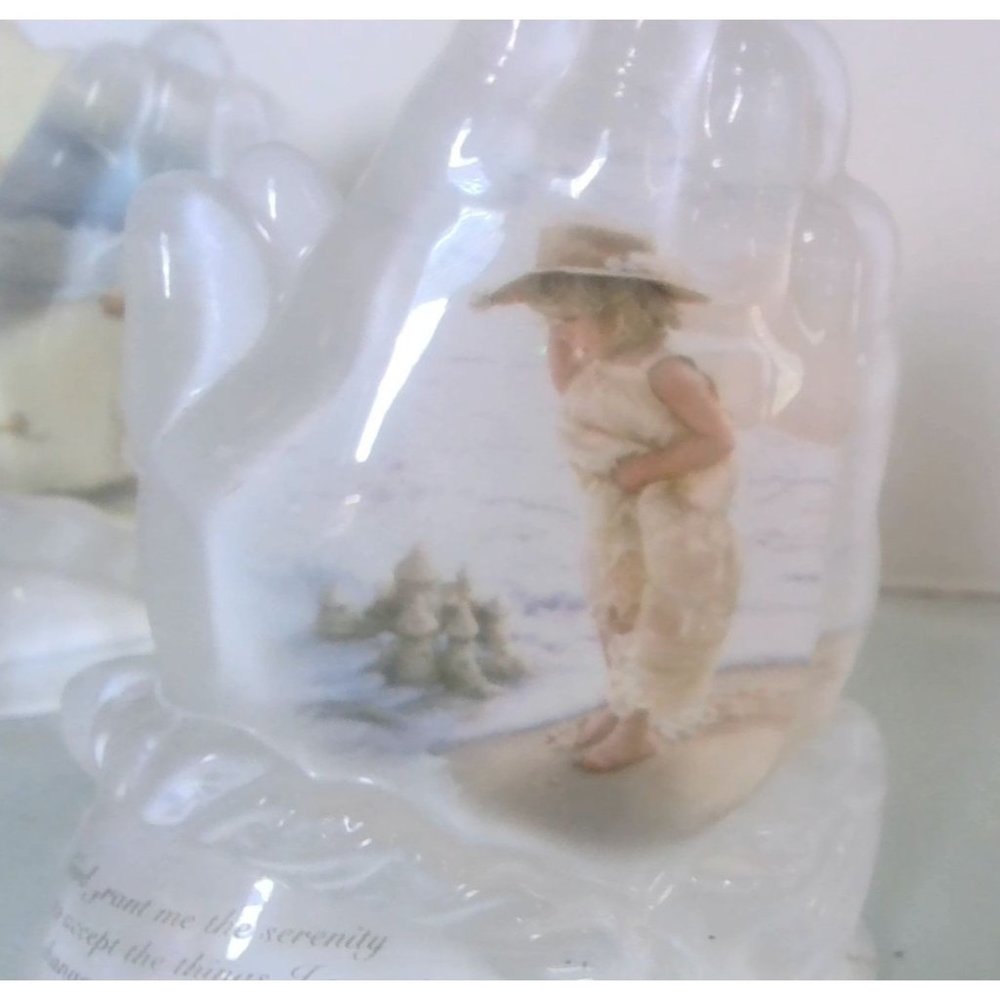 The Serenity Prayer from A Child's Prayer Collection Praying Hands Sculpture 4 1